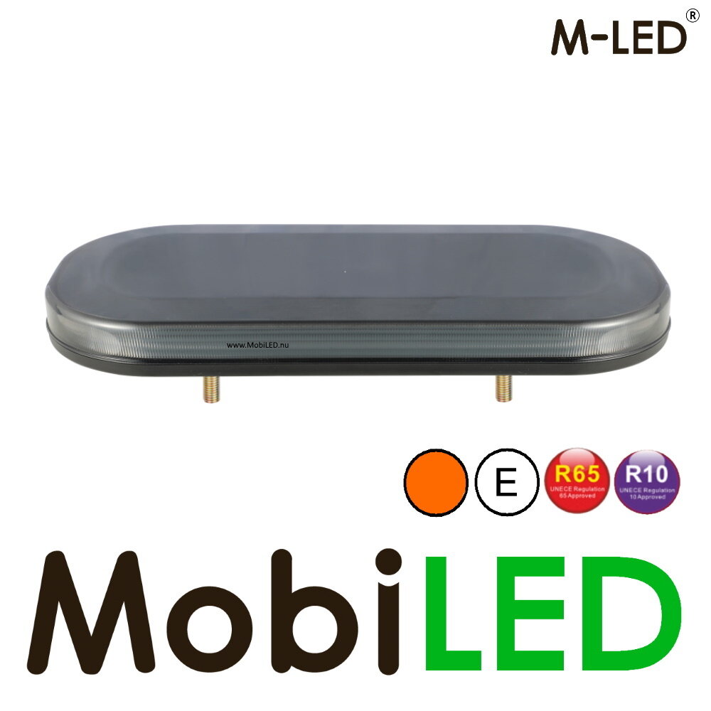 M-LED M-LED Flitsbalk 76 watt Amber Dark look E-keur