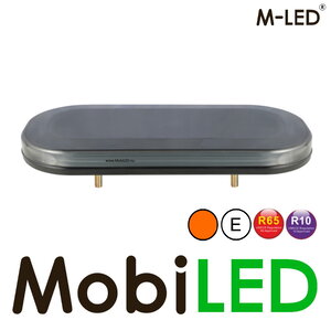 M-LED Flash bar 76 watt Amber Dark look