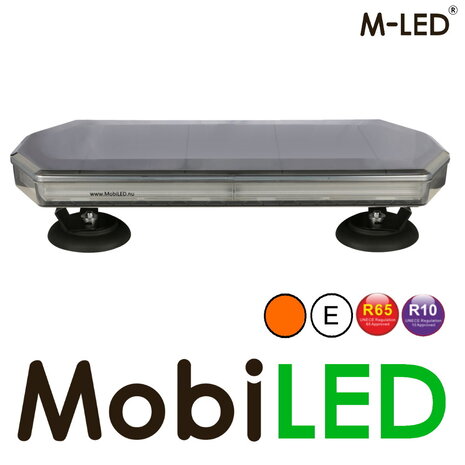 M-LED M-LED Flitsbalk 48  watt Amber Dark look E-keur magneet