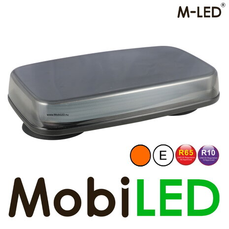 M-LED M-LED Flash bar 54 watt Amber Dark look E-mark magnet