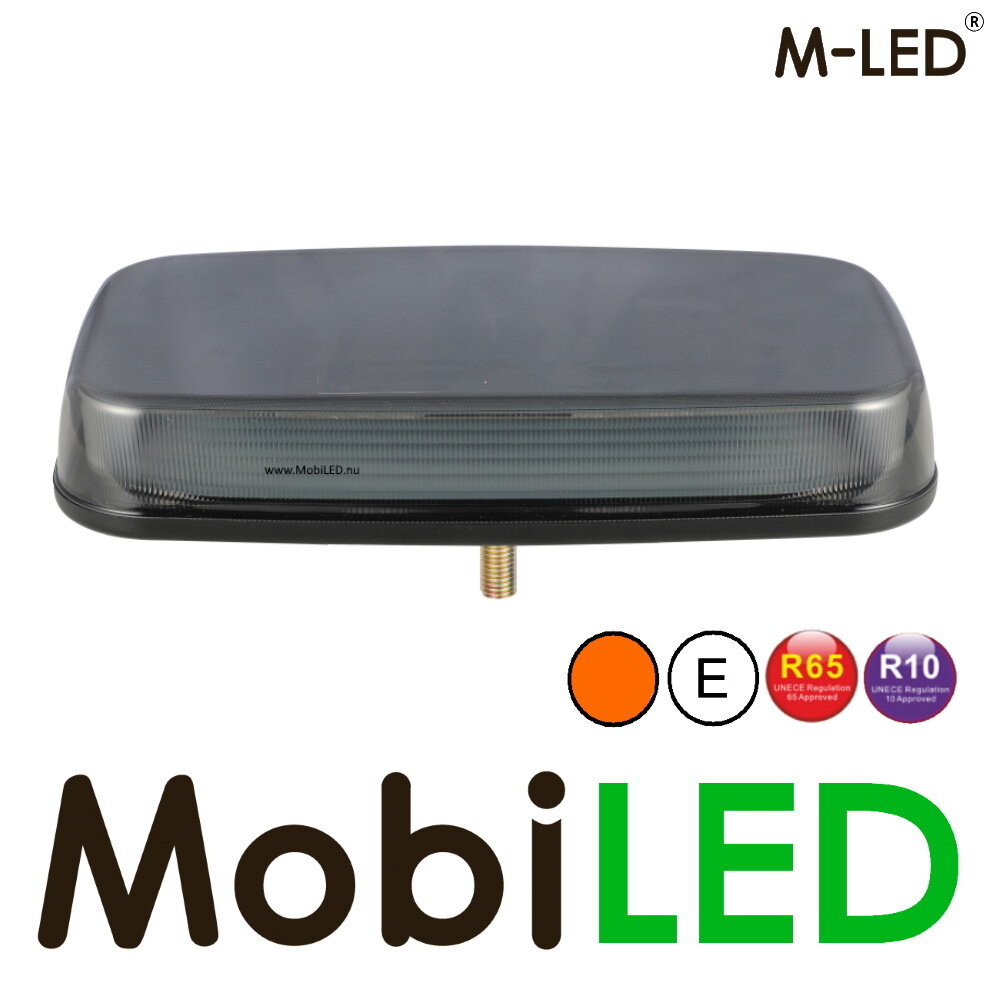 M-LED M-LED Flash bar 54 watts Amber Dark Look E-mark