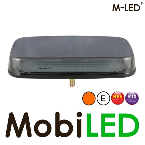 M-LED M-LED Flash bar 54 watt Amber Dark look E-mark