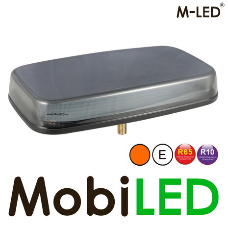 M-LED M-LED Flash bar 54 watt Amber Dark look E-mark