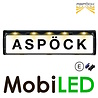Aspöck Aspock Plaque d'immatriculation avec éclairage 24 volts E-marque Aspöck Aspock Plaque d'immatriculation avec éclairage 24 volts E-marque