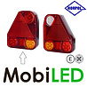 HORPOL Horpol Triangular modular left rear light 4 functions bayonet E-mark HORPOL Horpol Triangular modular left rear light 4 functions bayonet E-mark