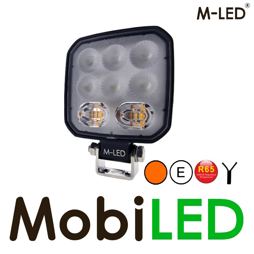 M-LED M-LED Combi worklight with stroboscope E-mark