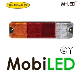 M-LED Feu arrière pour chariot élévateur 10-48V 4 fonctions E-mark M-LED Feu arrière pour chariot élévateur 10-48V 4 fonctions E-mark