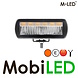 M-LED M-LED projecteur à faisceau large avec flash montage en saillie E-mark M-LED M-LED projecteur à faisceau large avec flash montage en saillie E-mark