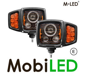 M-LED M-LED Set Heavy duty koplampen verwarmd M-LED M-LED Set Heavy duty koplampen verwarmd