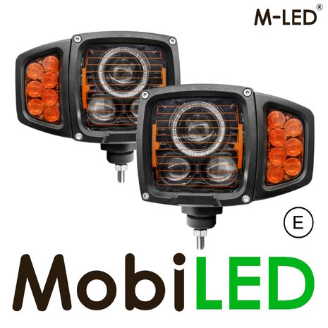 M-LED M-LED Set Heavy duty heated headlight E-mark M-LED M-LED Set Heavy duty heated headlight E-mark