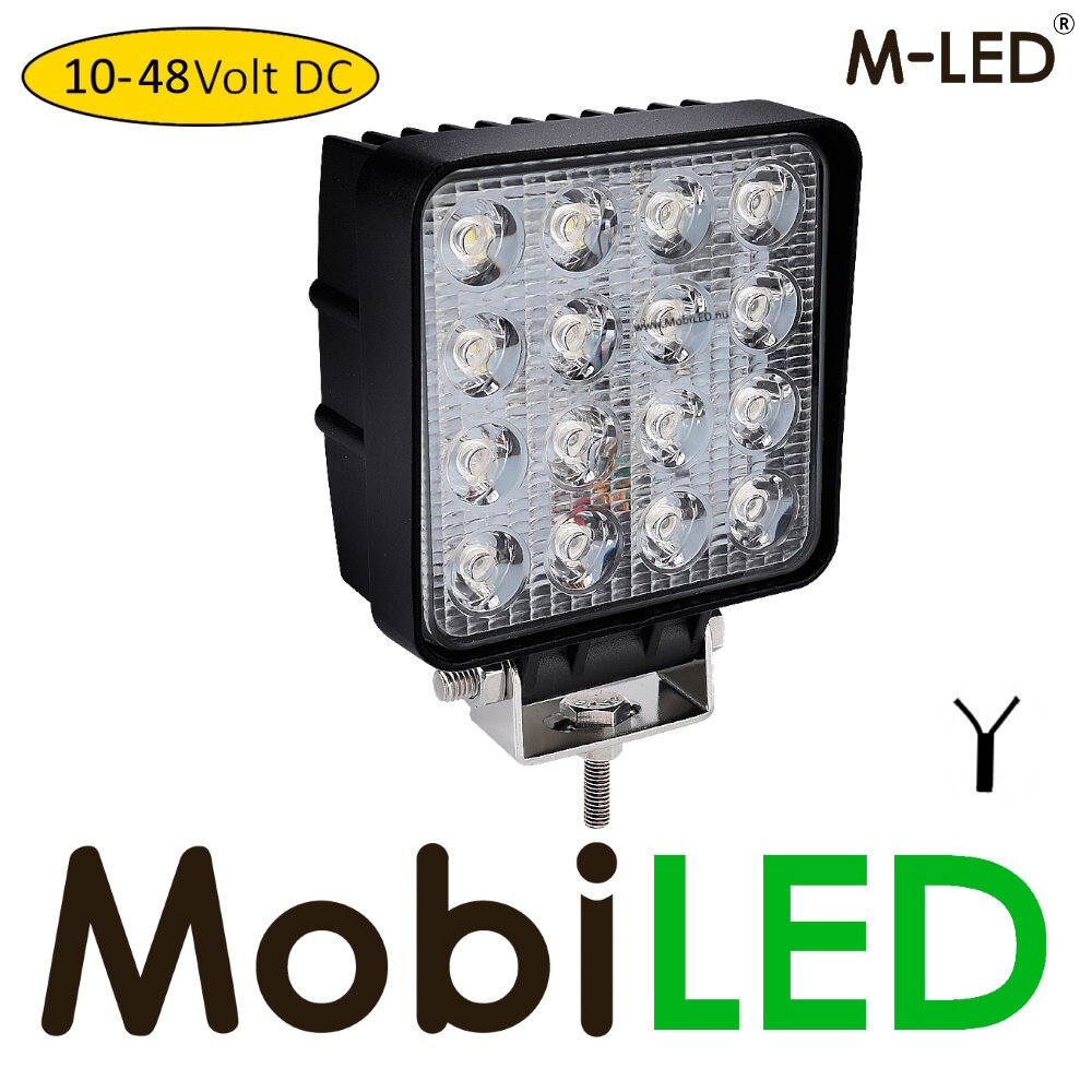 M-LED M-LED Lampe de travail pour chariot élévateur 10-48V 48W M-LED M-LED Lampe de travail pour chariot élévateur 10-48V 48W