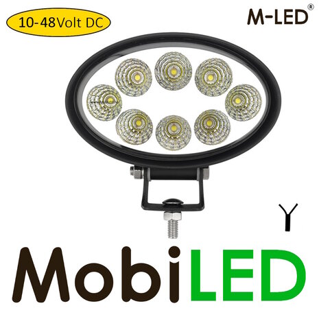 M-LED M-LED Lampe de travail pour chariot élévateur 10-48V 24W M-LED M-LED Lampe de travail pour chariot élévateur 10-48V 24W