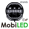 Strands Strands Siberia Skylord amber/white position light 9 inch E-mark