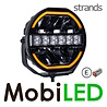 Strands Strands Siberia Skylord feu de position ambre/blanc 9 pouces E-marque Strands Strands Siberia Skylord feu de position ambre/blanc 9 pouces E-marque