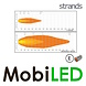 Strands Strands Siberia Skylord amber/wit positielicht 9 inch E-keur Strands Strands Siberia Skylord amber/wit positielicht 9 inch E-keur