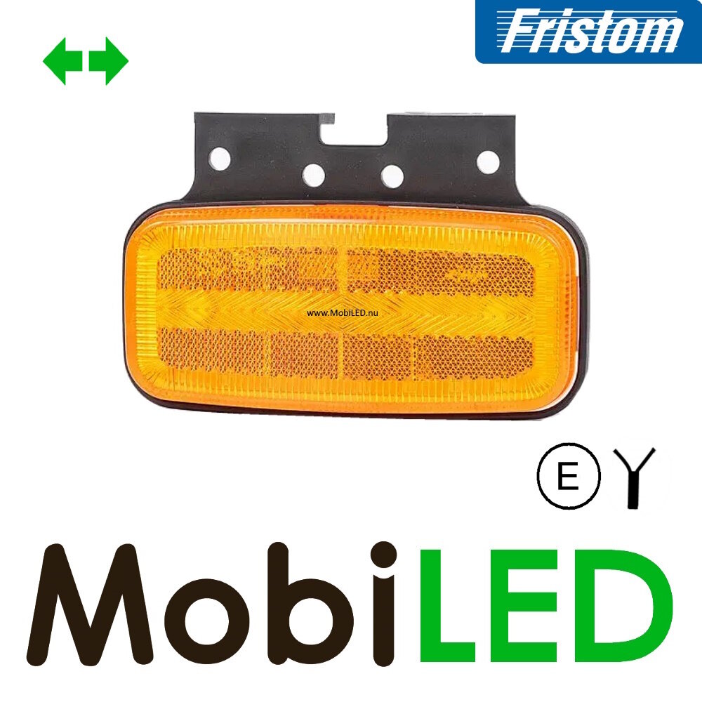 Fristom Amber side marking with turn signal E-mark