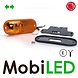WAS WAS Side marking amber with cat 6 turn signal E-mark WAS WAS Side marking amber with cat 6 turn signal E-mark
