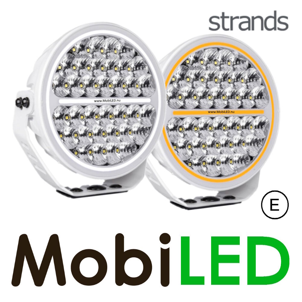Strands Strands Siberia Night Ranger amber/white position light 9 inch white E-mark Strands Strands Siberia Night Ranger amber/white position light 9 inch white E-mark