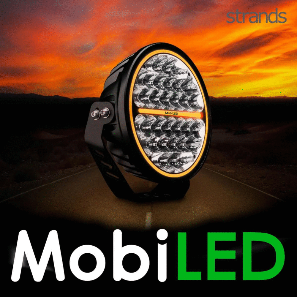 Strands Strands Siberia 9" Night Ranger Black white/amber position light