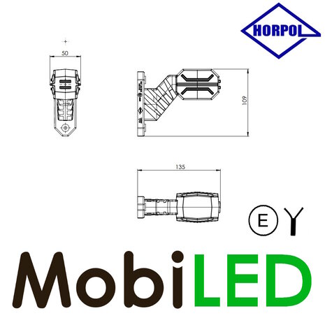 HORPOL Pendant lamp Dragon short oblique Right E-mark HORPOL Pendant lamp Dragon short oblique Right E-mark