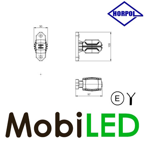 HORPOL Pendant lamp Dragon short straight E-mark HORPOL Pendant lamp Dragon short straight E-mark