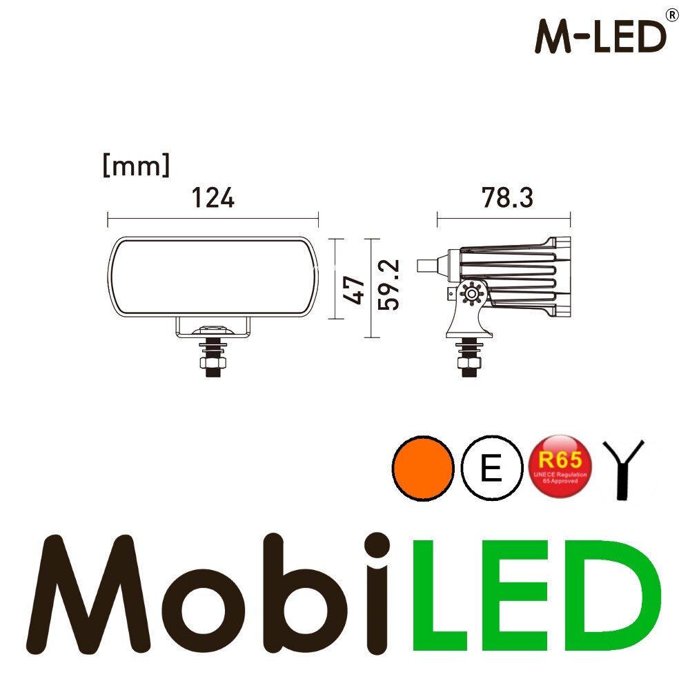 M-LED M-LED Rear light 4 functions with flash surface mounting M-LED M-LED Rear light 4 functions with flash surface mounting