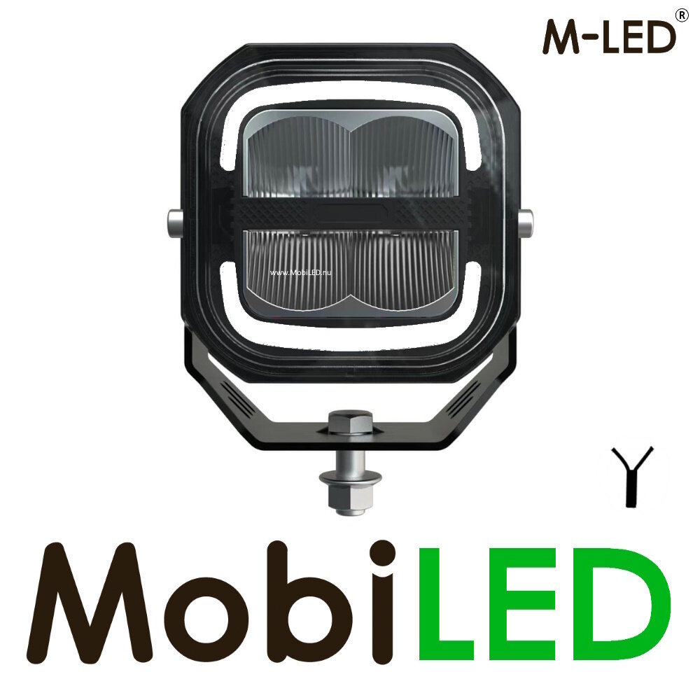M-LED M-LED Worklight with amber - white - red position light M-LED M-LED Worklight with amber - white - red position light