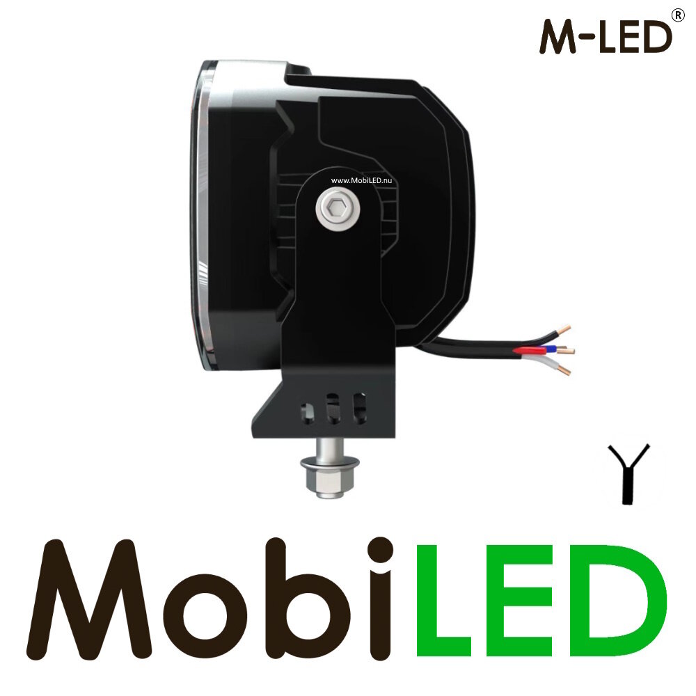 M-LED M-LED Worklight with amber - white - red position light M-LED M-LED Worklight with amber - white - red position light