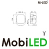 M-LED M-LED Worklight with amber - white - red position light M-LED M-LED Worklight with amber - white - red position light