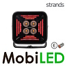 Strands Strands Fortex breedstraler met rood positielicht E-keur Strands Strands Fortex breedstraler met rood positielicht E-keur