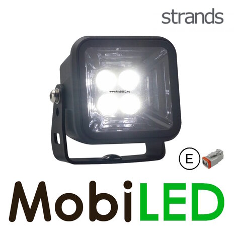 Strands Strands Fortex Floodlight with red position light E-mark