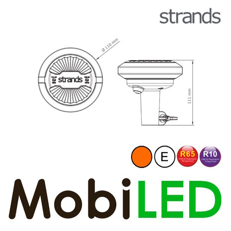 Strands Strands Firefly Summer Glow zwaailamp / flitslamp helder E-keur Strands Strands Firefly Summer Glow zwaailamp / flitslamp helder E-keur