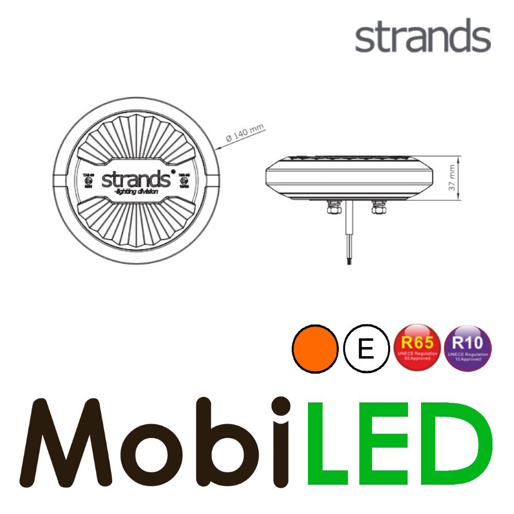 Strands Strands Firefly Summer Glow zwaailamp / flitslamp helder E-keur