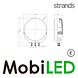 Strands Strands Firefly feu de position ambre/blanc 9 pouces E-marque Strands Strands Firefly feu de position ambre/blanc 9 pouces E-marque