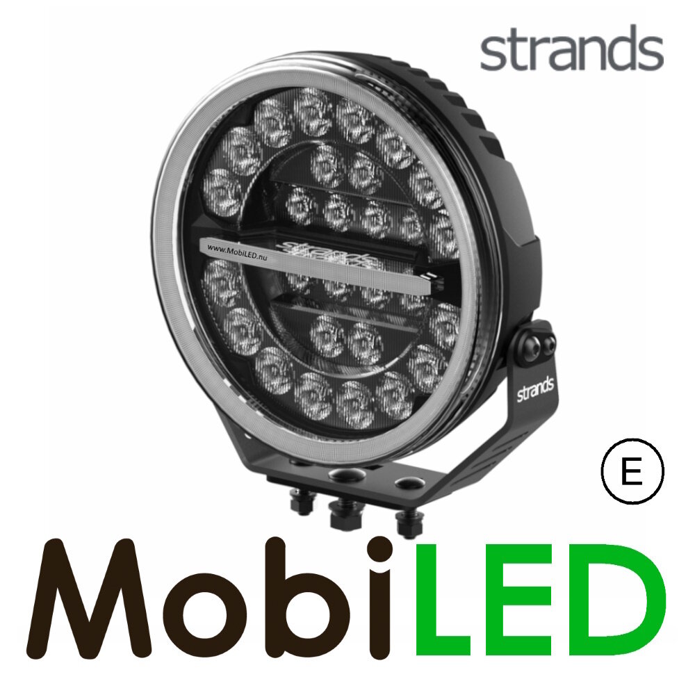 Strands Strands Firefly Black Spotlight 9 inch amber and white position light E-mark Strands Strands Firefly Black Spotlight 9 inch amber and white position light E-mark