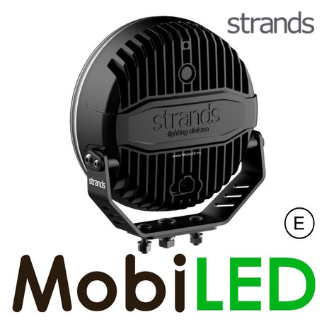 Strands Strands Firefly Black spotlight 9" amber and white position light E-mark