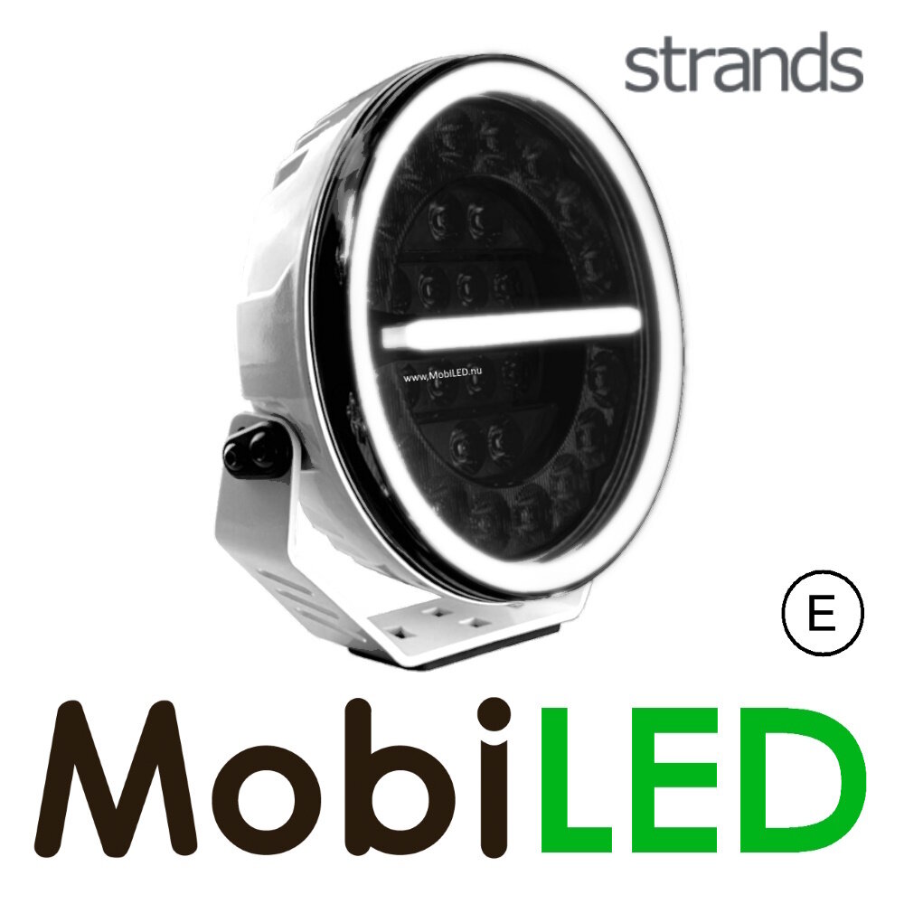 Strands Strands Firefly feu de position ambre/blanc et flash 9 pouces blanc E-marque Strands Strands Firefly feu de position ambre/blanc et flash 9 pouces blanc E-marque
