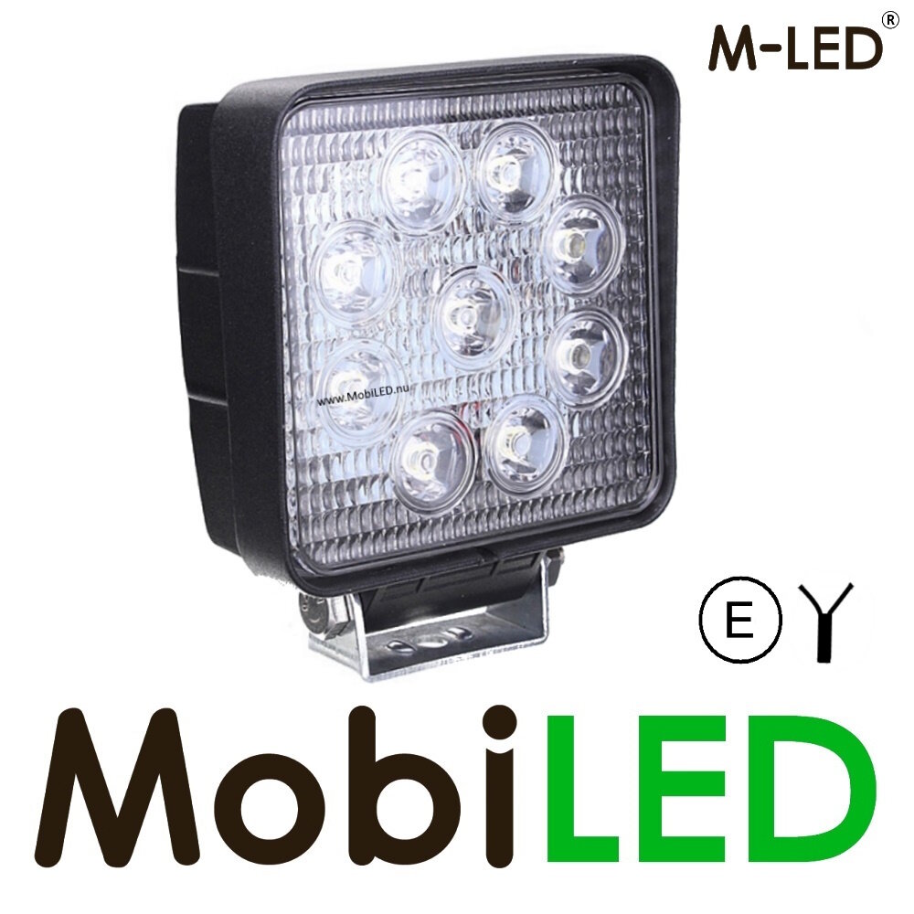 M-LED M-LED Werklamp 27W 2m kabel E-keur M-LED M-LED Werklamp 27W 2m kabel E-keur
