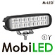 M-LED M-LED Werklamp 16W 9-32V 2 meter kabel M-LED M-LED Werklamp 16W 9-32V 2 meter kabel