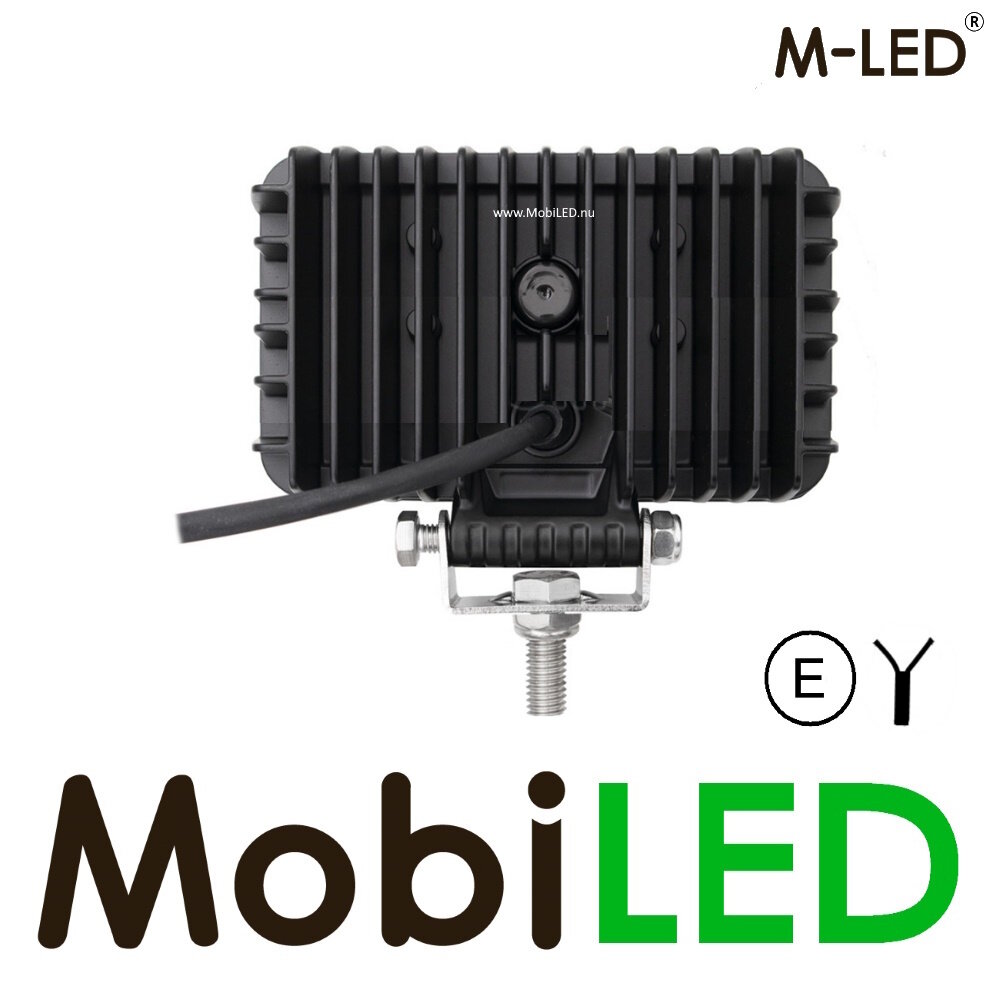 M-LED M-LED Work lamp 40W 9-32V 2 meters cable E-mark M-LED M-LED Work lamp 40W 9-32V 2 meters cable E-mark