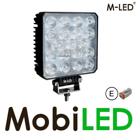 M-LED M-LED Lampe de travail 95W carrée M-LED M-LED Lampe de travail 95W carrée