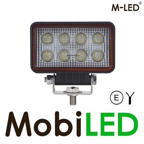 M-LED M-LED pro-serie 24W werklamp E-keur M-LED M-LED pro-serie 24W werklamp E-keur
