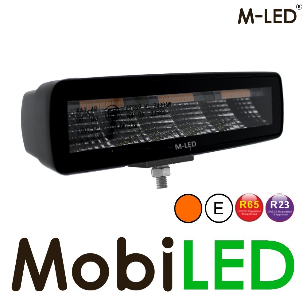 M-LED M-LED Sergeant Dark look, edge-less design met flitser E-keur