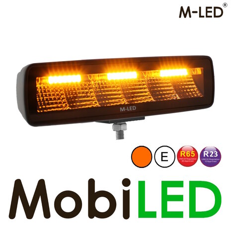M-LED M-LED Sergeant Dark look, edge-less design met flitser E-keur