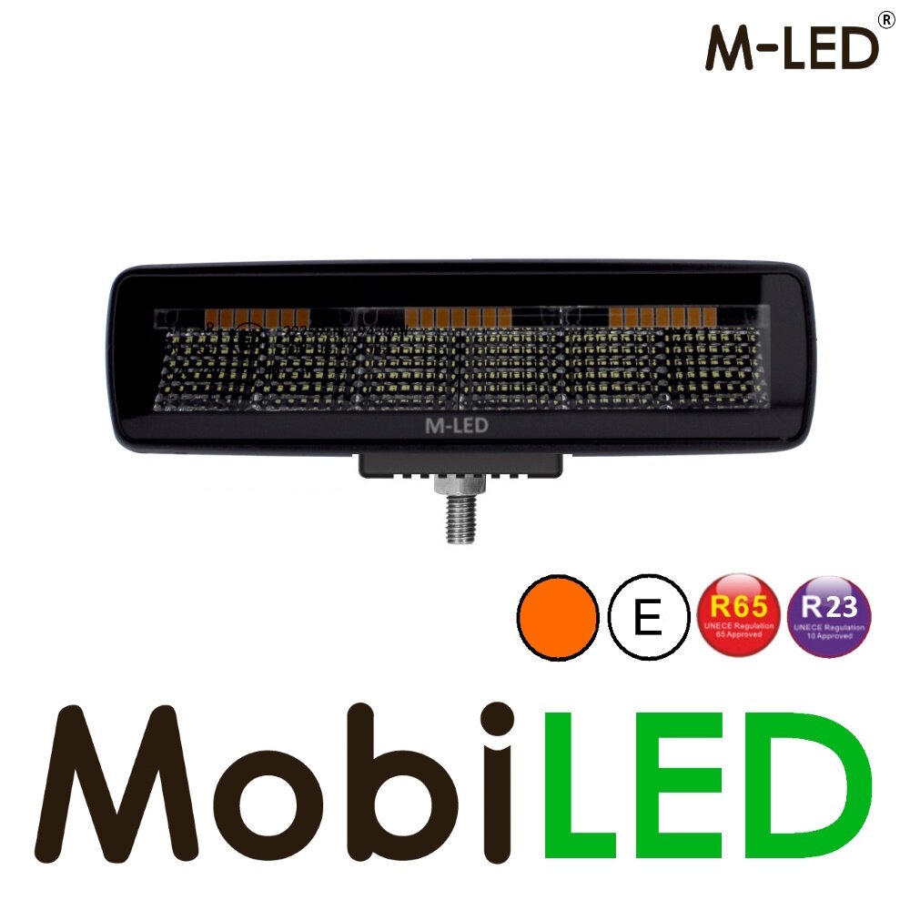 M-LED M-LED Sergeant  Dark look, design sans bords avec flash E-marque