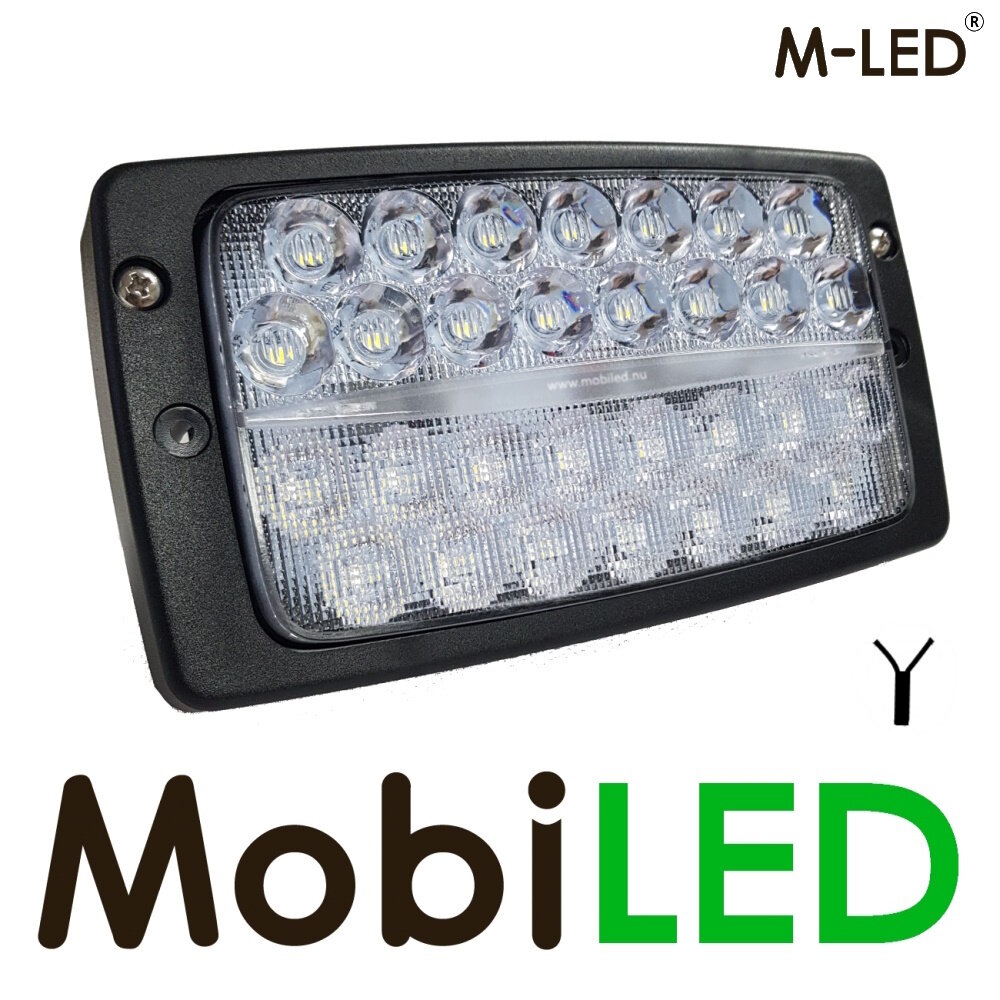 M-LED M-LED Lampe de travail montage encastré 90W (unité LED de remplacement Hella)