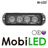 M-LED M-LED Flitser wit Pro 4 compact 12-24 volt E-keur