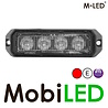 M-LED M-LED Flash Rouge Pro 4 compact 12-24 volts E-marque M-LED M-LED Flash Rouge Pro 4 compact 12-24 volts E-marque