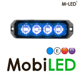 M-LED M-LED Flasheur Bleu  Pro 4 Compact R65 M-LED M-LED Flasheur Bleu  Pro 4 Compact R65