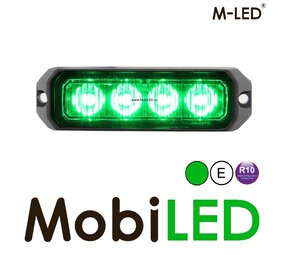 M-LED M-LED Flitser groen Pro 4 compact M-LED M-LED Flitser groen Pro 4 compact